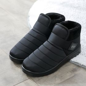 Women Keep Warm Winter Boots Fashion Snow Boots (Color: Black, size: 38)