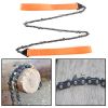 11/33 Teeth Survival Chain Saw Hand ChainSaw Hand Steel Wire Saw