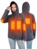 ANTARCTICA Fleece Heating Jacket For Men Women Black