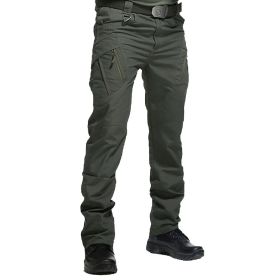 Tactical Cargo Pants Classic Outdoor  Pant Military Multi Pocket Trousers (Green: S)