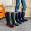 Men's Rain Boots Wear-resistant Waterproof Non-slip Knee High