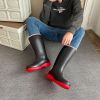 Men's Rain Boots Wear-resistant Waterproof Non-slip Knee High