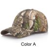 1pc Adjustable Cap; Camo Baseball Hunting Fishing Twill Fitted Cap For Super Foot Bowl Sunday Party