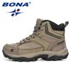 BONA New Designers Nubuck Hiking Boots Men Winter Shoes