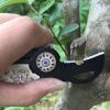 Pocket Mini Knife With Vintage Skull Design