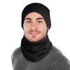 OZERO Winter Beanie Daily Hat - Thermal Polar Fleece Ski Stocking Skull Cap