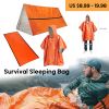 Outdoor Bivy Emergency Sleeping Bag Mylar First Aid Emergency Blanket