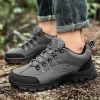 Outdoor Men Trekking Shoes Breathable Climbing Hiking Sneakers