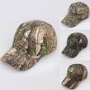 1pc Adjustable Cap; Camo Baseball Hunting Fishing Twill Fitted Cap For Super Foot Bowl Sunday Party