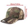 1pc Adjustable Cap; Camo Baseball Hunting Fishing Twill Fitted Cap For Super Foot Bowl Sunday Party