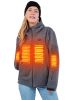 ANTARCTICA Fleece Heating Jacket For Men Women Black