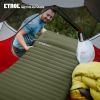 Camping Sleeping Pad; Inflatable Sleeping Mat With Pillows