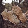 Outdoor Men Trekking Shoes Breathable Climbing Hiking Sneakers