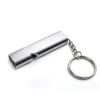 Portable Aluminum Safety Whistle For Outdoor Camping Backpacking Hiking