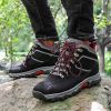 Waterproof Hiking Boots Men Autumn Winter Non-slip Lightweight Breathable