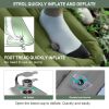 Camping Sleeping Pad; Inflatable Sleeping Mat With Pillows