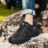 Waterproof Mens Hiking Sneakers Mountain Climbing Shoes