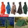 Waterproof 3-in-1 Raincoat Backpack Cover