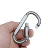 Aluminum D-Ring Locking Carabiner Light but Strong (Pack of 10)