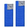 Traveling Camping Portable Double Person Sleeping Bag W/ 2 Pillows