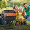 Tumbling Compost Bin  for Garden Kitchen Yard Outdoor Usage