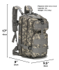 Military 3P Tactical 25L Backpack | Army Assault Pack