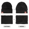 OZERO Winter Beanie Daily Hat - Thermal Polar Fleece Ski Stocking Skull Cap