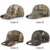 1pc Adjustable Cap; Camo Baseball Hunting Fishing Twill Fitted Cap For Super Foot Bowl Sunday Party