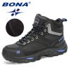 BONA New Designers Nubuck Hiking Boots Men Winter Shoes