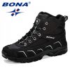 BONA New Trendy Design Men Hiking Shoes Anti-Skid Mountain Climbing Boot