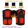 Heat Jacket Vest 3 Heating Gear Adjustable USB