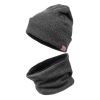 OZERO Winter Beanie Daily Hat - Thermal Polar Fleece Ski Stocking Skull Cap