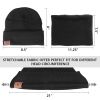 OZERO Winter Beanie Daily Hat - Thermal Polar Fleece Ski Stocking Skull Cap