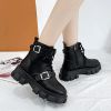 New Fashion Winter Women Boots Warmth Platform Ankle Boots