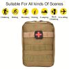 Outdoor Multifunctional MOLLE Attachment Medical Kit