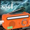 Emergency Radio Hand Crank Solar; Portable Weather Radio AM/FM/WB/NOAA