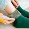 New Velvet Women Winter Warm Thicken Thermal Socks