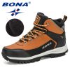 BONA Nubuck High Top Hiking Shoes Men