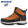 BONA Nubuck High Top Hiking Shoes Men