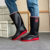 Men's Rain Boots Wear-resistant Waterproof Non-slip Knee High