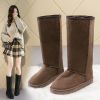 Winter Genuine Leather Australia Snow Boots Women's High Boots