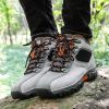 Waterproof Hiking Boots Men Autumn Winter Non-slip Lightweight Breathable