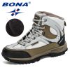 BONA New Designers Nubuck Shoes Men Outdoor Sports Tactical Male Boots