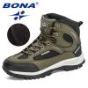 BONA New Designers Nubuck Shoes Men Outdoor Sports Tactical Male Boots